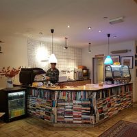 counter at KAFETHEA in Maastricht