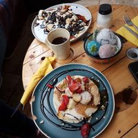 Tasty pancakes at KAFETHEA in Maastricht