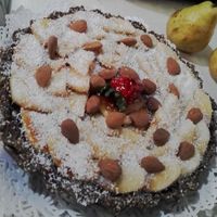 Raw Vegan Cake at Manjares Veganos in Buenos Aires