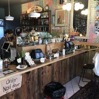 Cute shop front  at Bury Me Standing  in Hobart