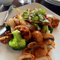  Sweet and sour veggie chick’n   at Square Lotus in Bellevue