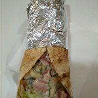 600 Forint mniam mniam at Falafel Sziget in Budapest