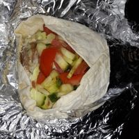 Falafel sandwich 600huf (2€) at Falafel Sziget in Budapest