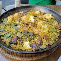 Great paella! at La Tavernaire in Valencia