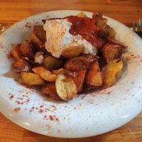 "Bravas" at La Tavernaire in Valencia