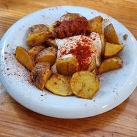Patatas bravas at La Tavernaire in Valencia