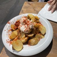 patatas bravas (6.50€)  at La Tavernaire in Valencia
