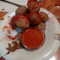 potatoes with mojo at La Tavernaire in Valencia