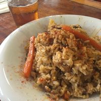 The most delicious rice ever!  at La Tavernaire in Valencia