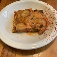 Timbal de calabacín at La Tavernaire in Valencia