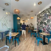 Inside  at Les P'tits Poissons Verts in Nimes