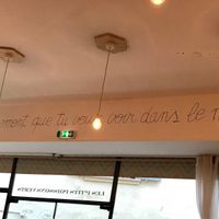 #Gandhi  at Les P'tits Poissons Verts in Nimes