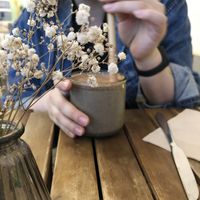 Frappechino  at Les P'tits Poissons Verts in Nimes