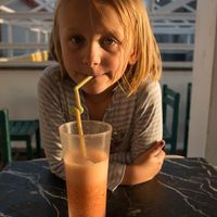 The juice was OK but nothing special. The tables were filthy and the food quite horrible. Don't eat here. at Cafe Clock in Marrakech