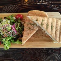 Bulgogi panini from the top haha at Vegetus 베제투스 in Seoul