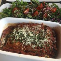 Went back for a 2nd time and got the lasgana and not pictured was the caprese salad which was delicious (2018) at Vegetus 베제투스 in Seoul