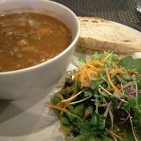 Lentil soup at Vegetus 베제투스 in Seoul