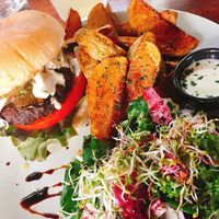 Burger plate!  at Vegetus 베제투스 in Seoul
