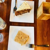 Carrot Cake and Coconut Cake at Vegetus 베제투스 in Seoul