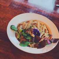 Mushroom Cream Pasta at Vegetus 베제투스 in Seoul