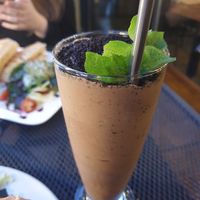 Mint choc shake at Vegetus 베제투스 in Seoul