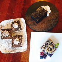 Peanut butter bar and brownie!!! at Vegetus 베제투스 in Seoul