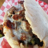 Kebab vegano at Veggie's World in Andorra La Vella