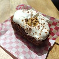 Carrot cake at Veggie's World in Andorra La Vella