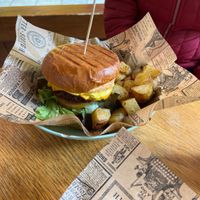 Big vegan burger!  at Veggie's World in Andorra La Vella