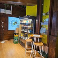 Part of store area at Veggie's World in Andorra La Vella