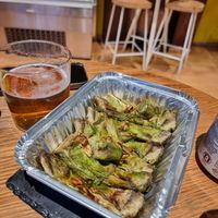 Alcachofras assadas at Veggie's World in Andorra La Vella