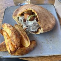 Kebab vegan  at Veggie's World in Andorra La Vella