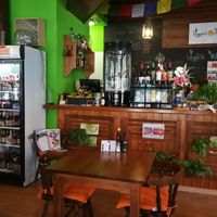 The bar at veggies world at Veggie's World in Andorra La Vella