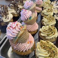 Cupcakes at Beards Coffee Bar & Bakery in Sudbury