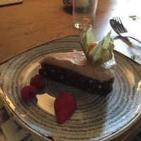 Snickers cheesecake at Peter Tavy Inn in Peter Tavy