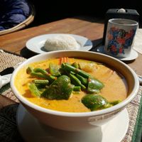 Coconut curry at Lazy Beach in Koh Rong