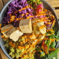 Buddha bowl at Haven in Tunbridge Wells