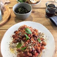 Plant Base Beans on Toast at Haven in Tunbridge Wells