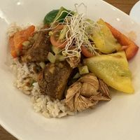 Red rice “sweet & sour”   at Yi Ke Shu - Tanjung Bungah in Penang