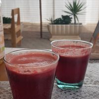 Daily natural juice at PurEssence in Alvor