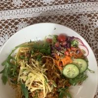 Soya and mushroom bolognese   at PurEssence in Alvor