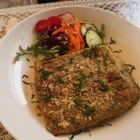 Tofu shepherds pie at PurEssence in Alvor