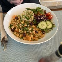 Chickpea and sweet potato stew   at PurEssence in Alvor