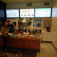 inside at SMAK - Granville St in Vancouver