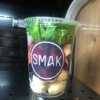 Warrior smoothie vegan at SMAK - Granville St in Vancouver