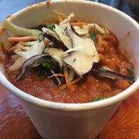 Vege chilli  at SMAK - Granville St in Vancouver