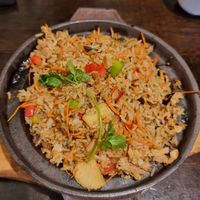 Combination fried rice at Huong Viet in Footscray