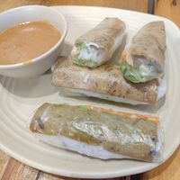 Rice Paper Rolls at Huong Viet in Footscray