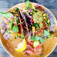 sweet potato tacos @roadhousebyronbay  at Roadhouse in Byron Bay