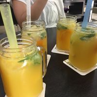 homemade lemonade at Marsim Bistrobarante in Mallorca